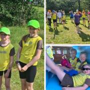 Girls across Dumbarton and the Vale enjoyed the sun
