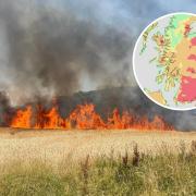 Parts of West Dunbartonshire have an 'extreme' risk of wildfire