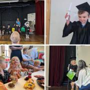 Children at Napier Toddlers and Playgroup graduated on June 22 as they prepare to move to nursery after the summer break