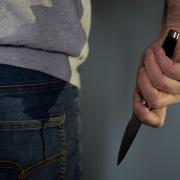 The teenager was caught with the lock back knife