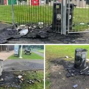 The incidents took place at Levengrove Park on Saturday, September 9