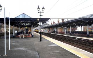 Numbers of passengers at local stations have fallen