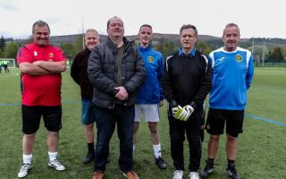 Paul says he has benefitted both physically and mentally from playing walking football