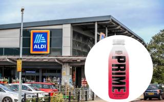 Prime Hydration Cherry Freeze and Lemonade will be part of Aldi's Specialbuys.