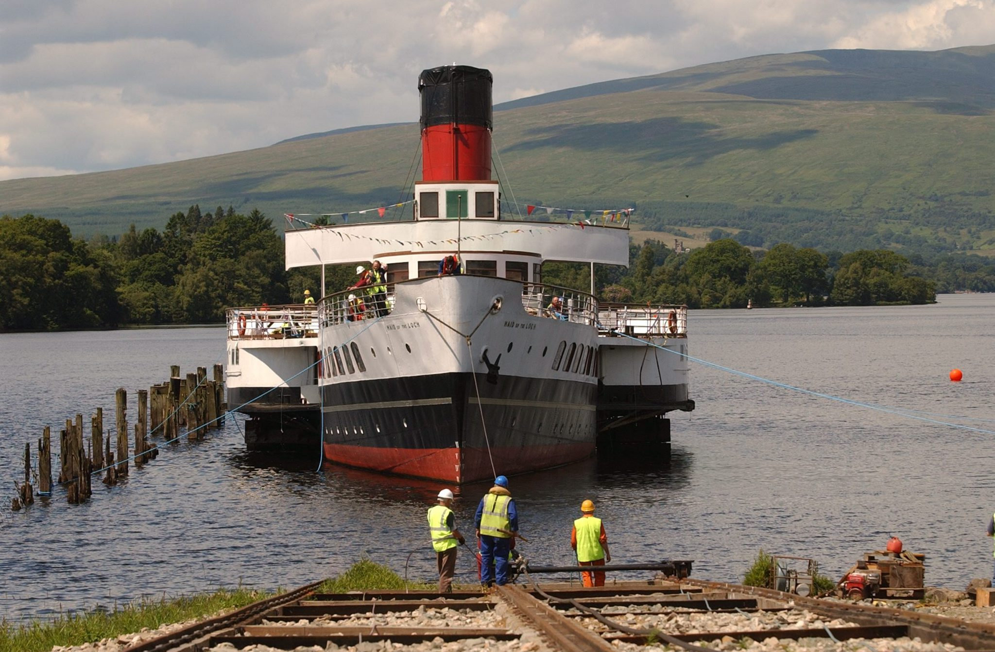 Maid of the Loch: Loch Lomond paddle steamer set for historic 'slipping'