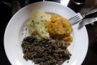 A Burns supper in Helensburgh this weekend has been rescheduled until March - but a similar event in Cove later this month will proceed as planned